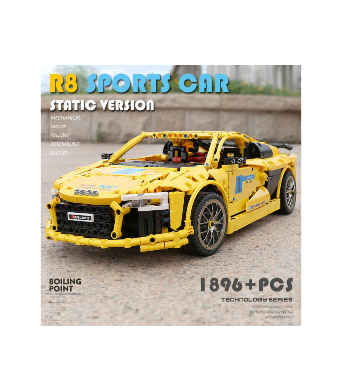 Mould King 13127 Audi R8 V10 Sports Car - Image 5