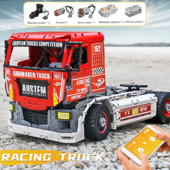 Mould King 13152 RC Racing Truck - Image 2