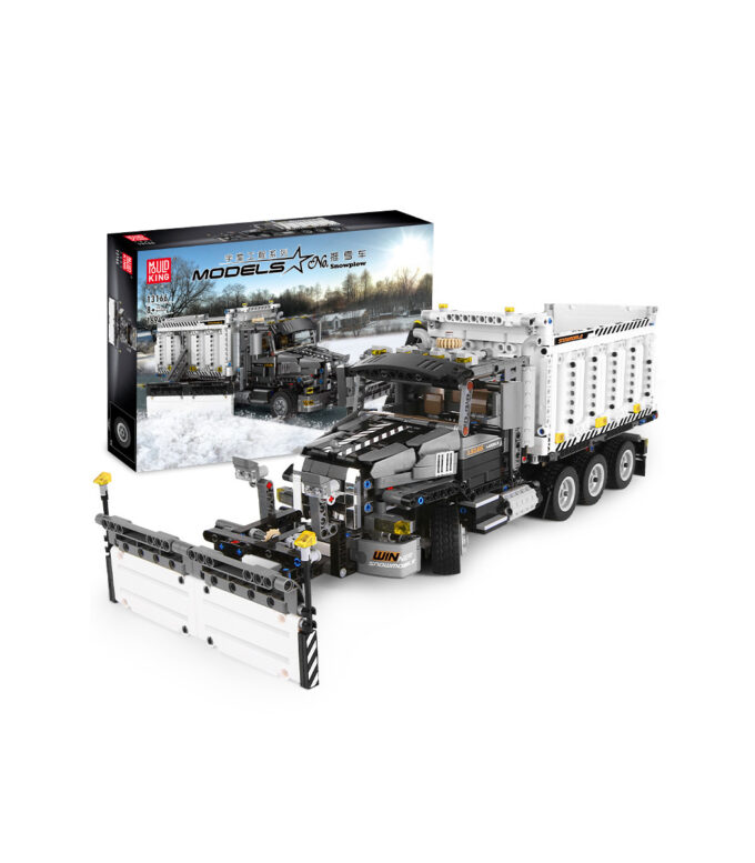 Mould King 13166 The Snowplow Truck