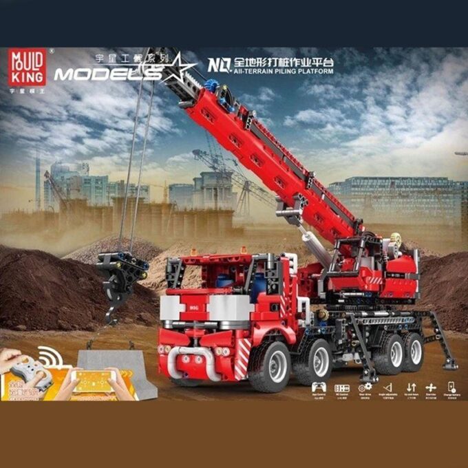 Mould King 17003 All Terrain Piling Platform