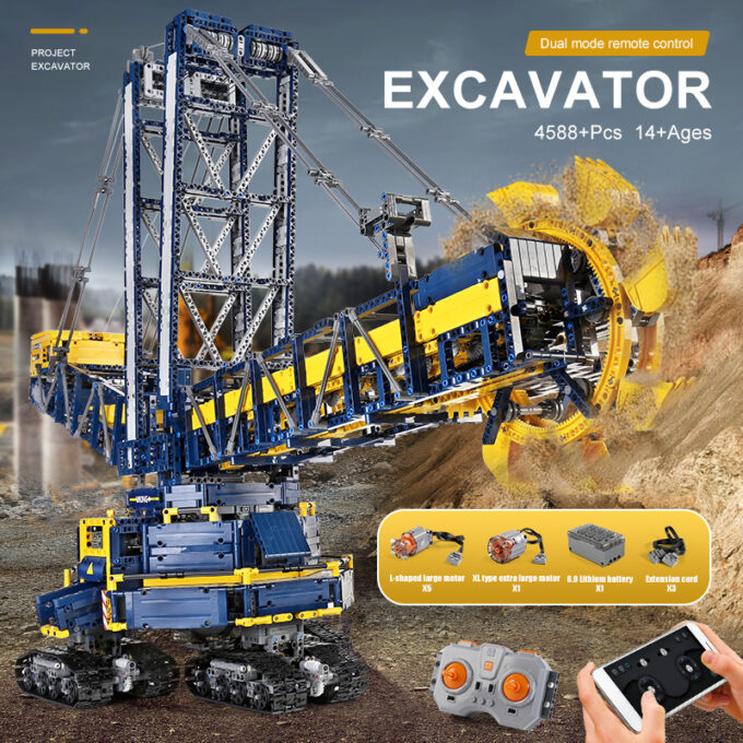 Mould King 17006 Bucket Wheel Excavator - Image 2