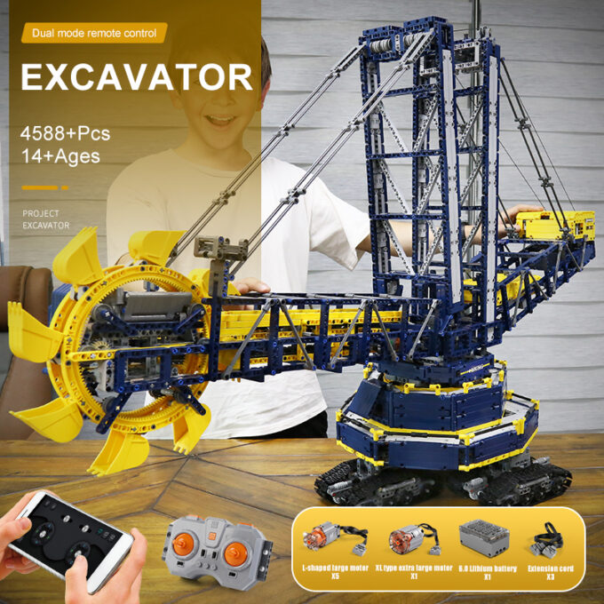 Mould King 17006 Bucket Wheel Excavator - Image 5