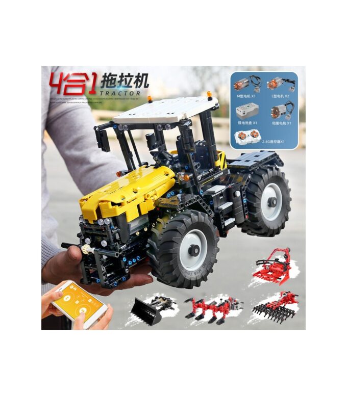 Mould King 17019 RC Tractor Fastrac - Image 4