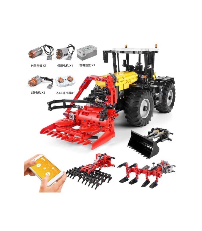 Mould King 17019 RC Tractor Fastrac - Image 5