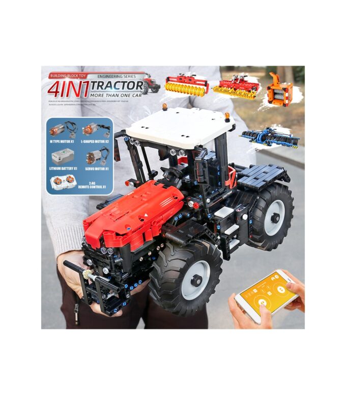Mould King 17020 RC Tractor Fastrac 4000er - Image 6