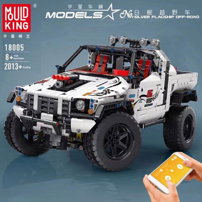 Mould King 18005 RC Sliver Flagship Off-road
