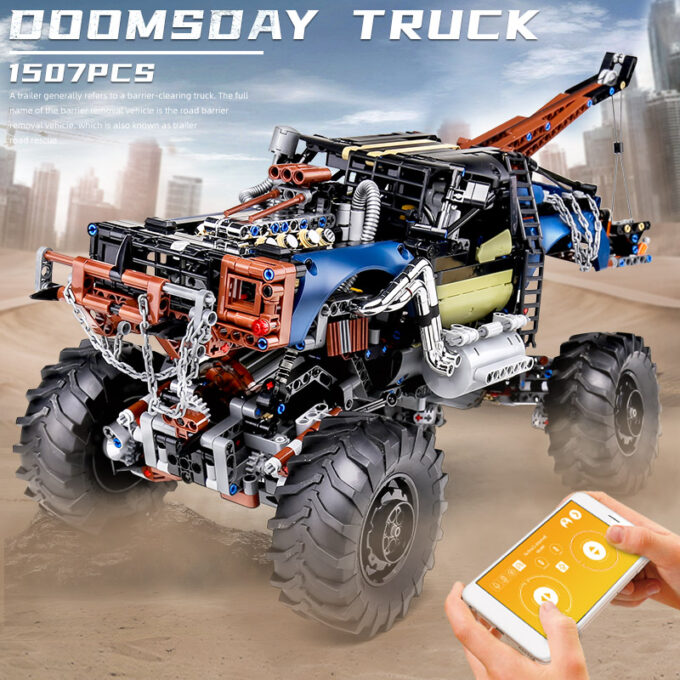 Mould King 18006 RC Rebel Tow Truck - Image 3