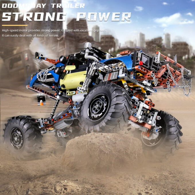 Mould King 18006 RC Rebel Tow Truck - Image 4