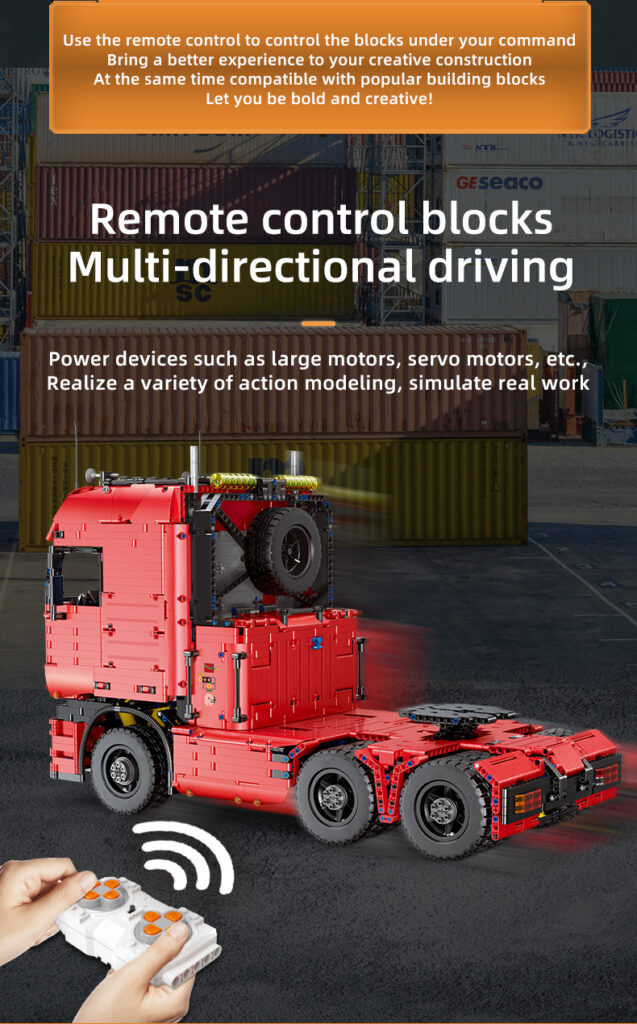 Mould King 19005 Tractor Truck – Mould King UK Online Shop