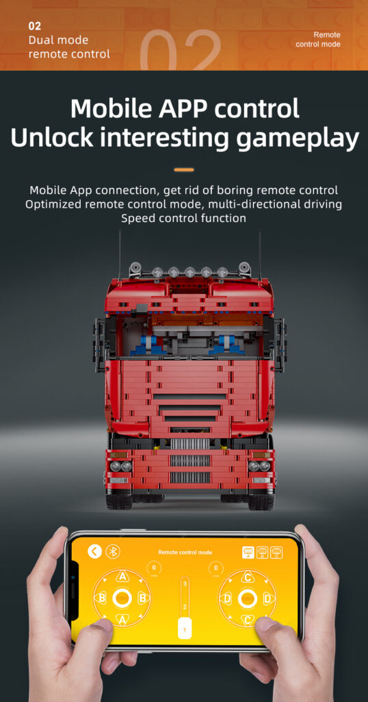 Mould King 19005 Tractor Truck – Mould King UK Online Shop