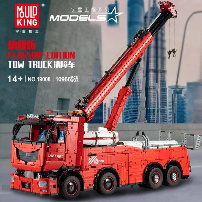 Mould King 19008 RC Tow Truck