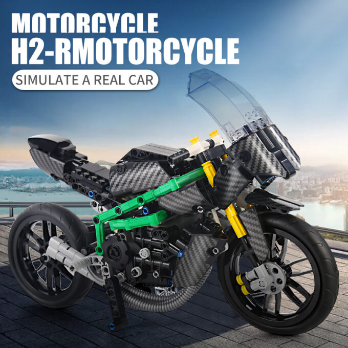 Mould King 23002 KAWASAKI H2R - Image 2