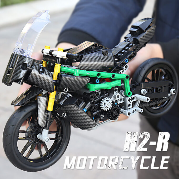 Mould King 23002 KAWASAKI H2R - Image 3
