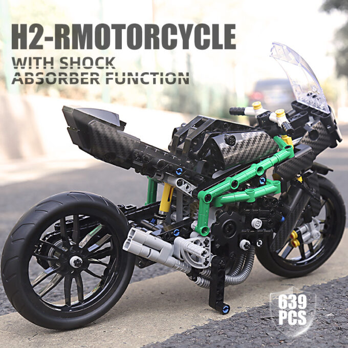 Mould King 23002 KAWASAKI H2R - Image 4