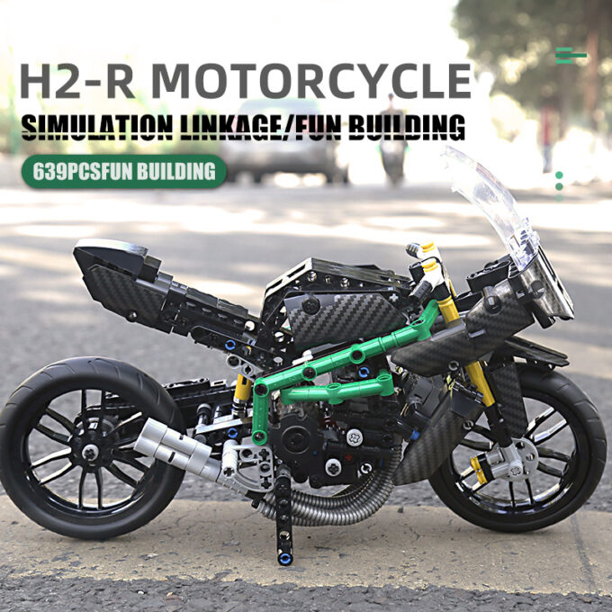 Mould King 23002 KAWASAKI H2R - Image 5