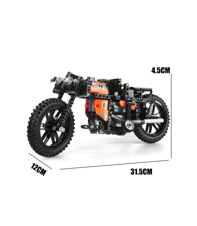Mould King 23005 Fast RC Motorcycle - Image 3