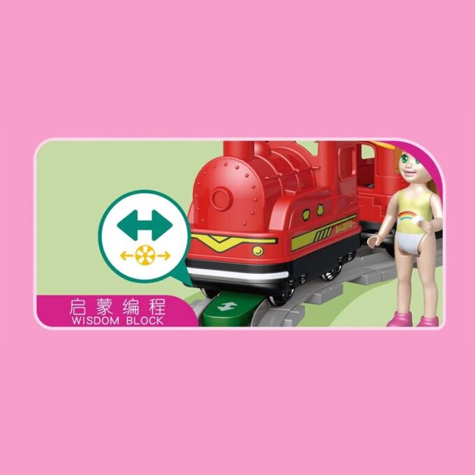 MOULD KING 53002 The Red Smart Train Model - Image 2