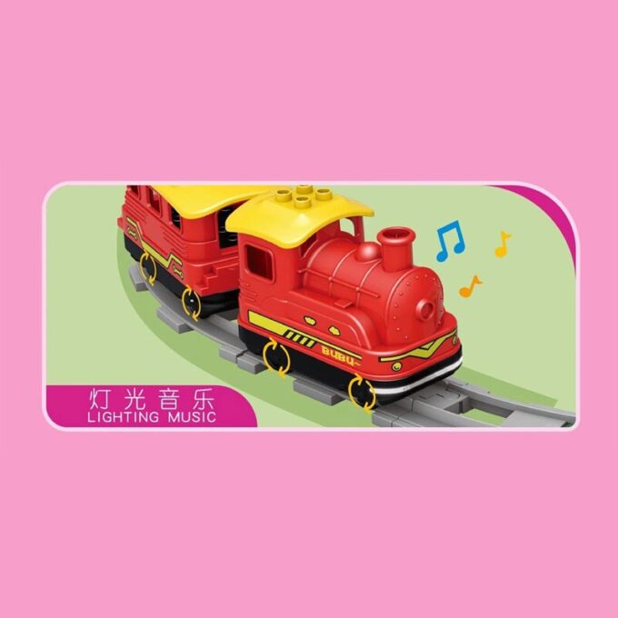MOULD KING 53002 The Red Smart Train Model - Image 3