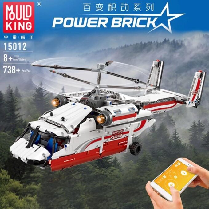 Mould King 15012 RC Airplane