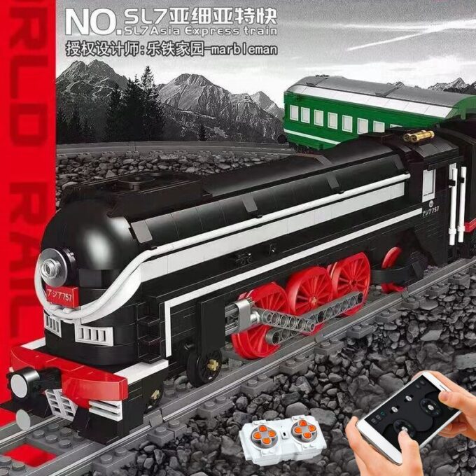 Mould King 12005 SL7 Asia Express Train - Image 2