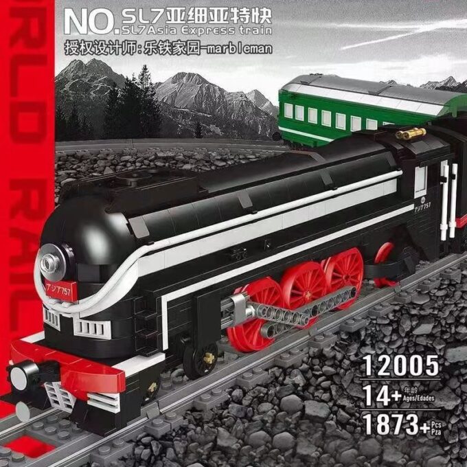 Mould King 12005 SL7 Asia Express Train - Image 3
