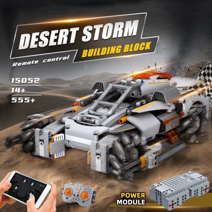 Mould King 15052 Desert Storm Model - Image 2