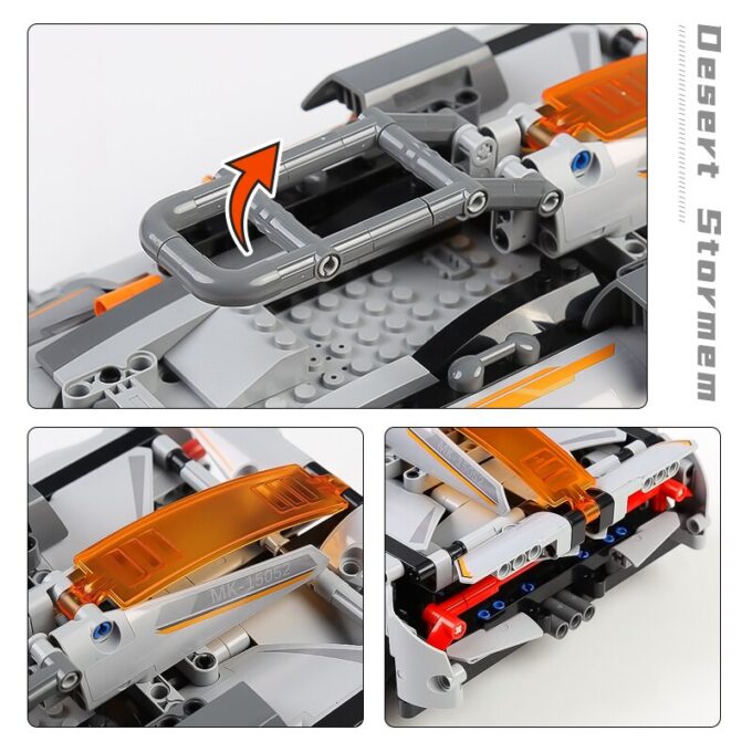 Mould King 15052 Desert Storm Model - Image 5