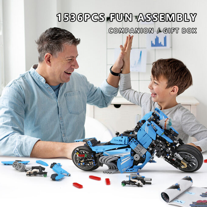 MOULD KING 23009 The Fly Motorcycle Model - Image 5