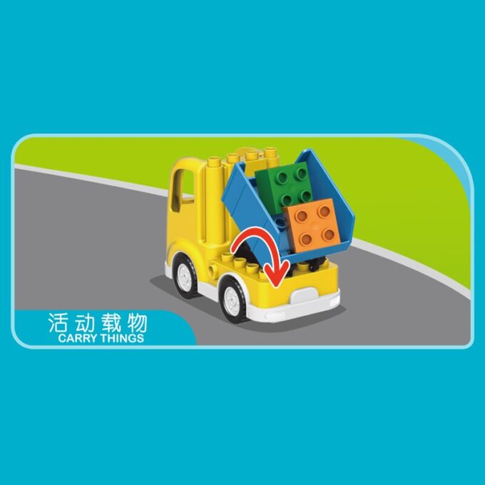 MOULD KING 53012 The Bump and Go Engineering Car With Music and Light - Image 2