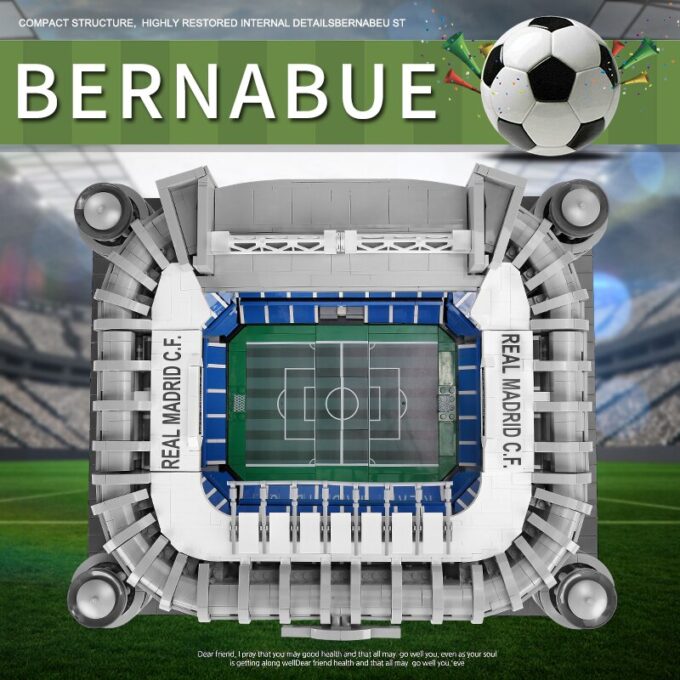 Mould King 22026 The Bernabue Football Field Model - Image 4