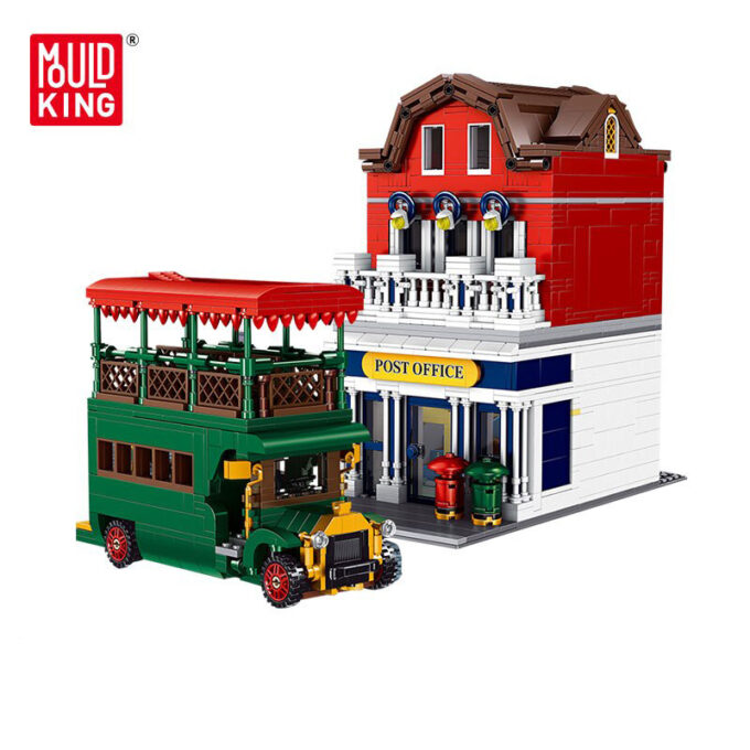 Mould King 11001 The MOC Christmas Post Office Set