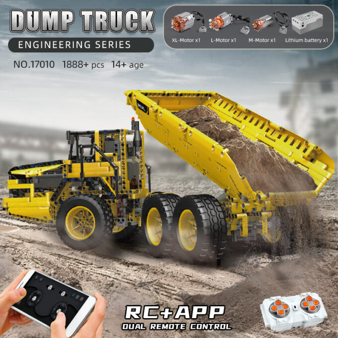 Mould King 17010 RC Dump Truck - Image 2