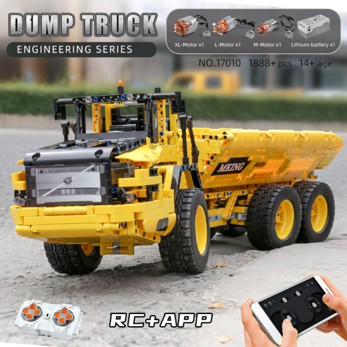 Mould King 17010 RC Dump Truck - Image 5