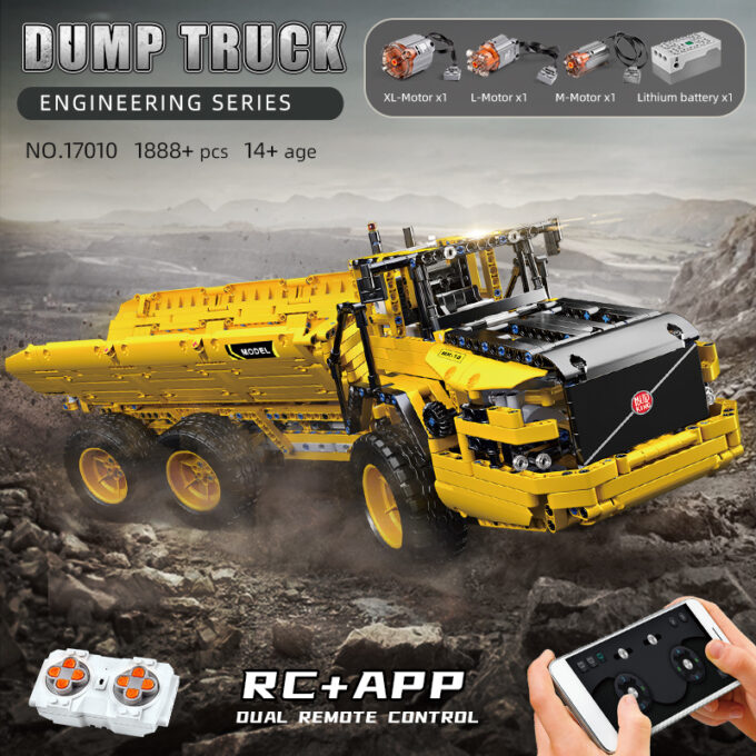 Mould King 17010 RC Dump Truck