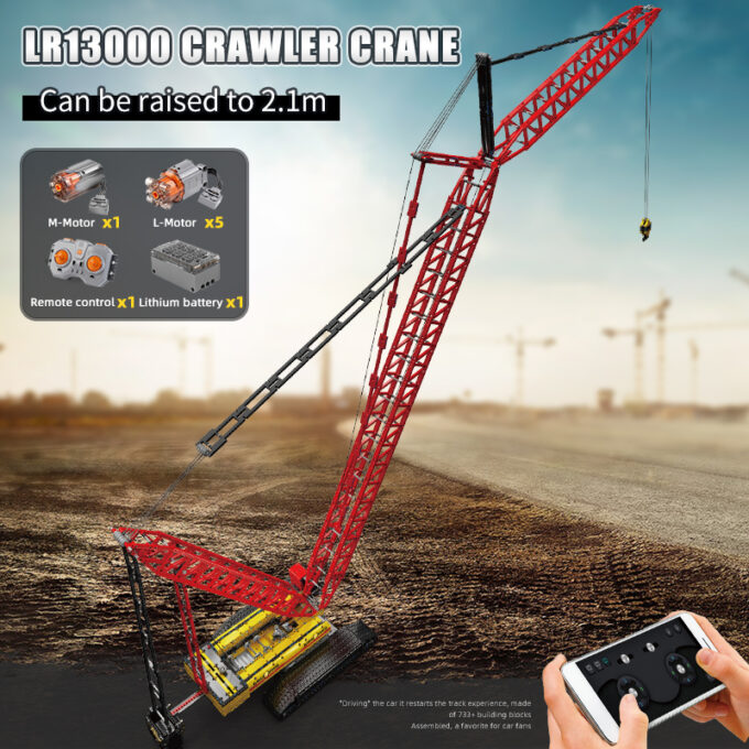 Mould King 17015 Crawler Crane - Image 3