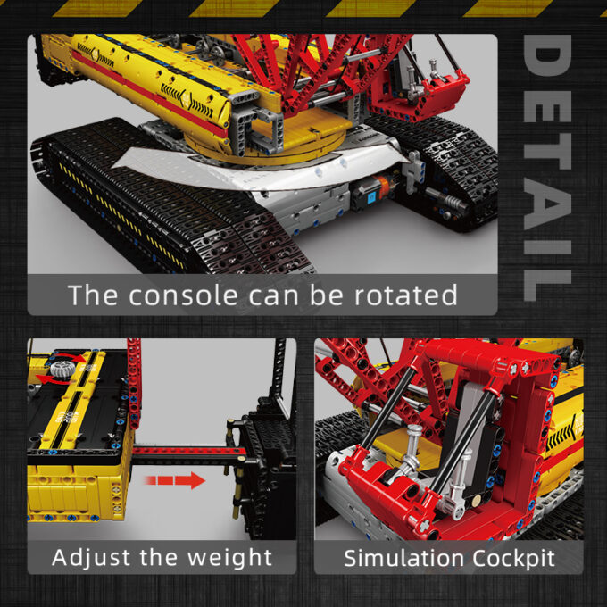 Mould King 17015 Crawler Crane - Image 4