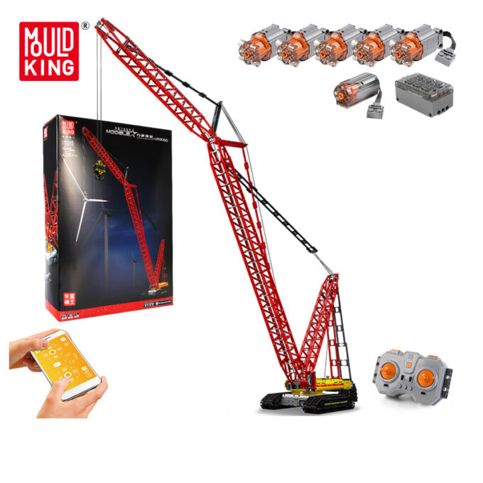 Mould King 17015 Crawler Crane