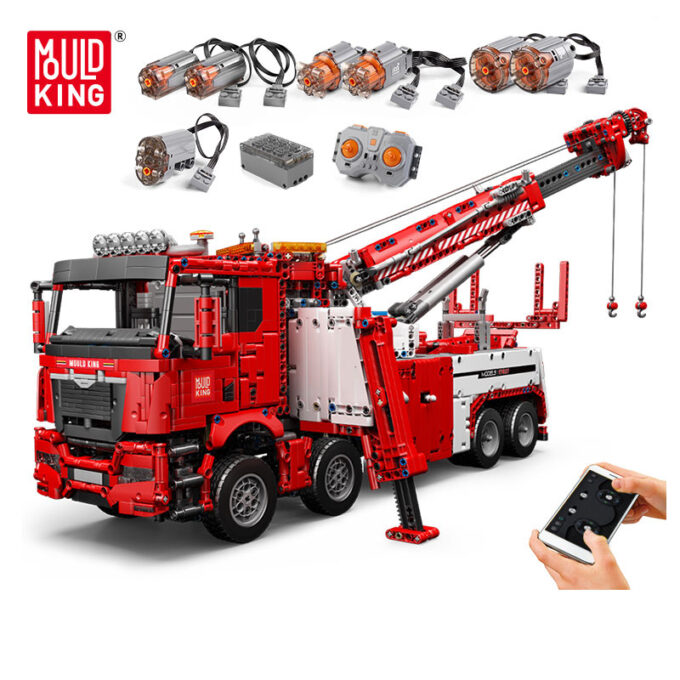 Mould King 17027 RC Fire Rescue Vehicle