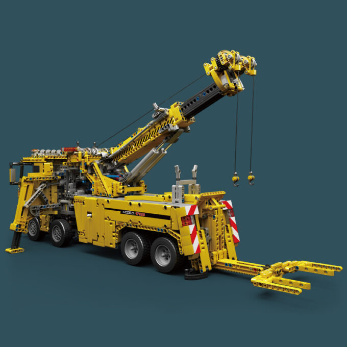 Mould King 17028 RC Fire Rescue Truck - Image 4
