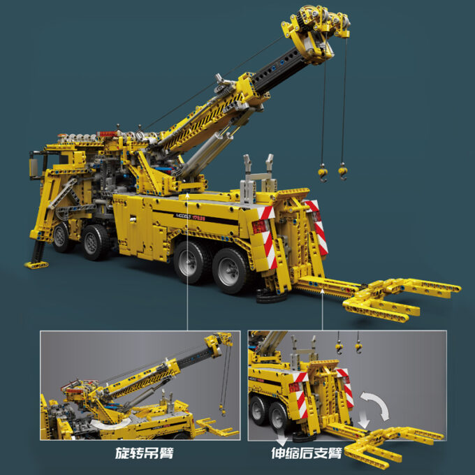 Mould King 17028 RC Fire Rescue Truck - Image 6