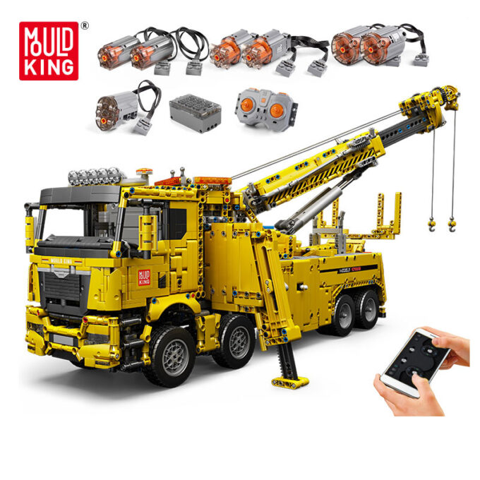 Mould King 17028 RC Fire Rescue Truck