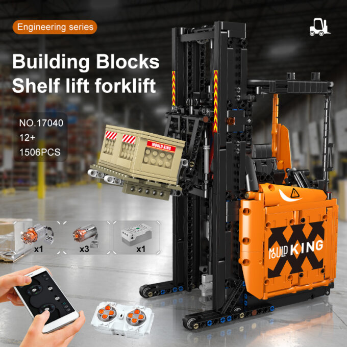 Mould King 17040 RC Forklift Vehicle - Image 2