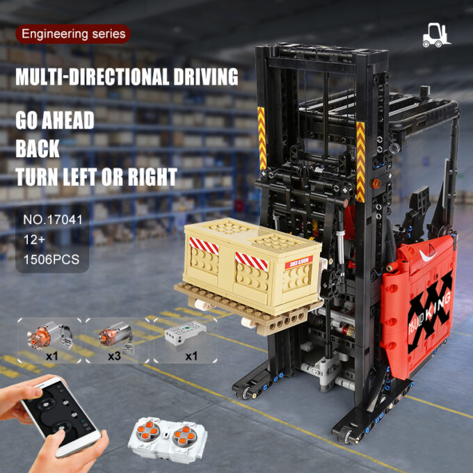 Mould King 17040 RC Forklift Vehicle - Image 5