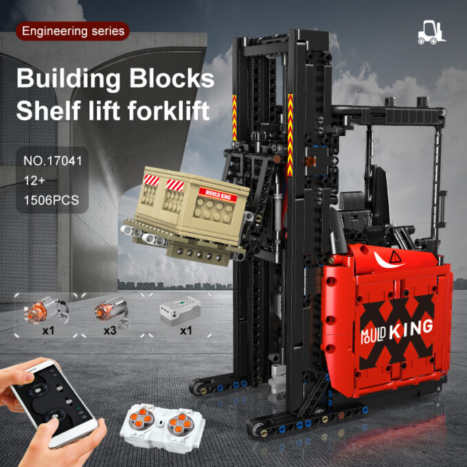 Mould King 17040 RC Forklift Vehicle - Image 6