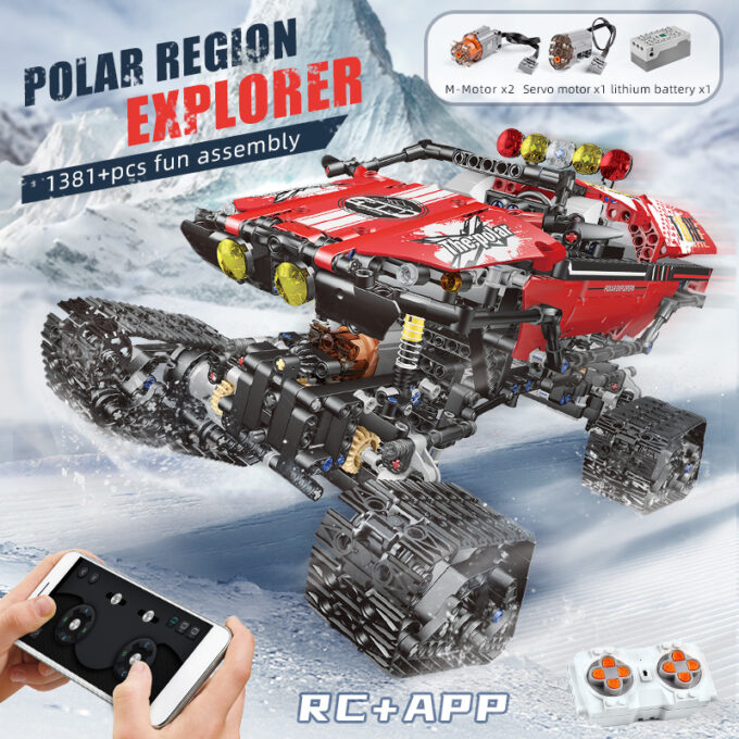 Mould King 18010 SUV Electric Crawler Truck - Image 2