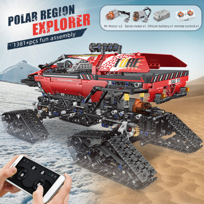 Mould King 18010 SUV Electric Crawler Truck - Image 3