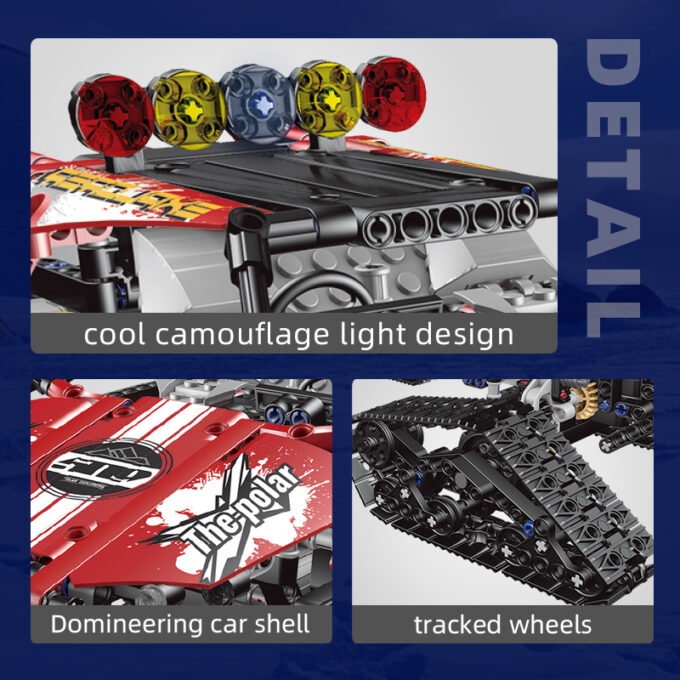 Mould King 18010 SUV Electric Crawler Truck - Image 5