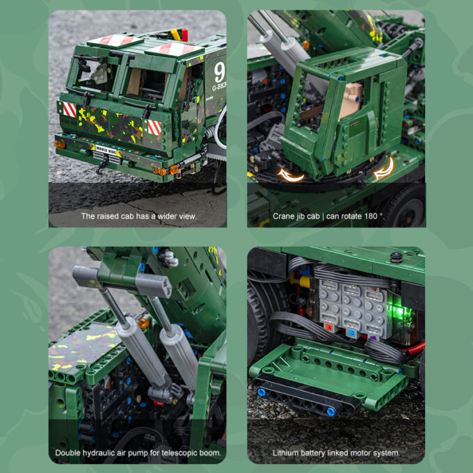 Mould King 20009 Armored Recovery Crane - Image 5