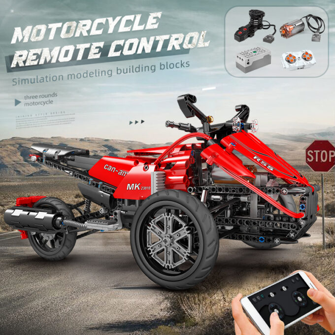 Mould King 23010 Motorcycle Speed Mechanical Vehicle - Image 2