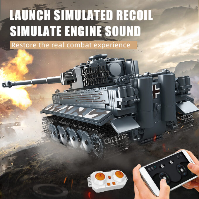 Mould King 20014 Technical RC Military Battle Tank - Image 3